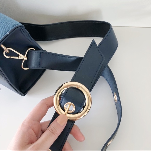 MOVING SALE (to 2/5) denim look small box bag - Picture 8 of 8